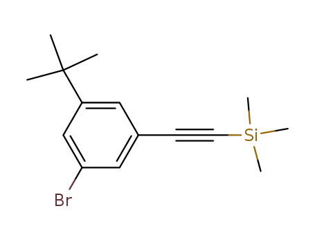 Silane, [[3-bromo-5-(1,1-dimethylethyl)phenyl]ethynyl]trimethyl-
