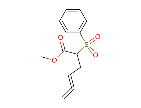 Methyl 2-(benzenesulfonyl)hexa-4,5-dienoate