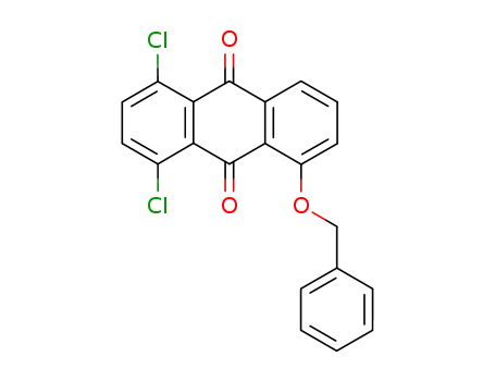 9,10-Anthracenedione, 1,4-dichloro-5-(phenylmethoxy)-