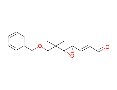 (E)-3-[(2R,3R)-3-(2-Benzyloxy-1,1-dimethyl-ethyl)-oxiranyl]-propenal