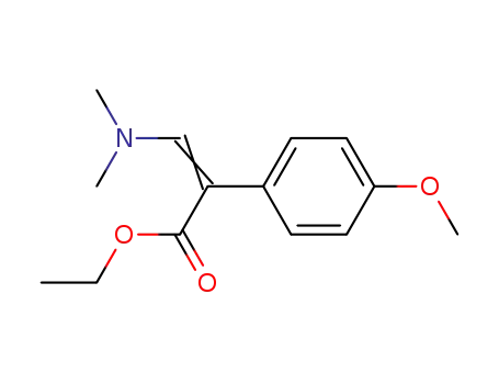 ethyl 3-(N,N-dimethylamino)-2-(p-methoxyphenyl)propenoate