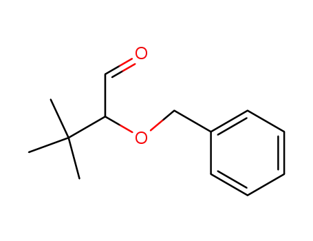 Molecular Structure of 128495-75-0 (Butanal, 3,3-dimethyl-2-(phenylmethoxy)-)