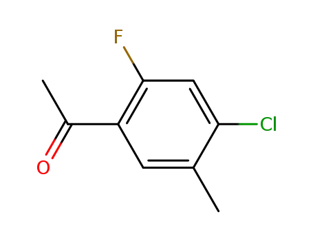 1-(4-Chloro-2-fluoro-5-methylphenyl)ethanone