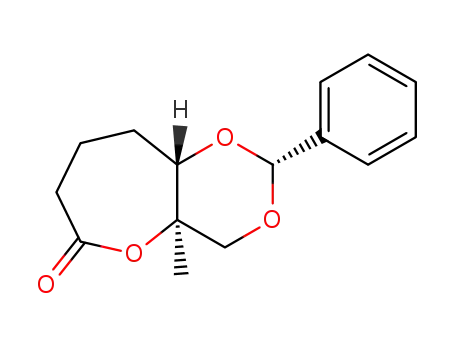 (2R,4aR,9aS)-4a-Methyl-2-phenyl-hexahydro-1,3,5-trioxa-benzocyclohepten-6-one