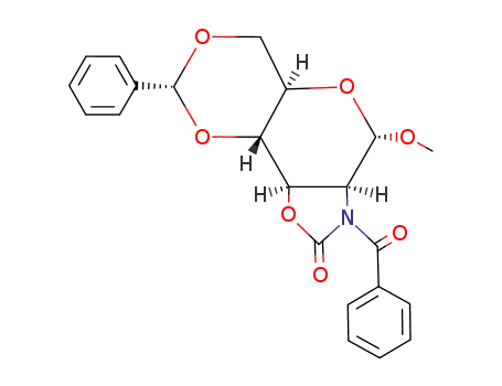 (3aS,4S,5aR,8R,9aS,9bR)-3-Benzoyl-4-methoxy-8-phenyl-hexahydro-1,5,7,9-tetraoxa-3-aza-cyclopenta[a]naphthalen-2-one