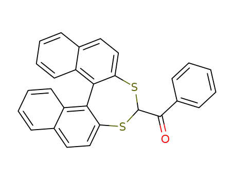 2-Benzoyldinaphtho<2,1-d:1',2'-f><1,3>dithiepine