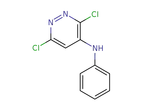 Molecular Structure of 10338-17-7 (3,6-DICHLORO-4-PHENYLPYRIDAZINE)