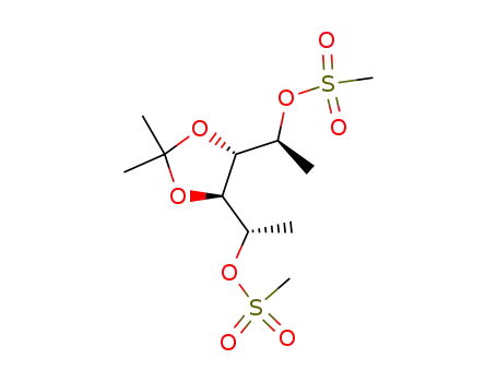 3,4-O-isopropylidene-(3S,4S)-dihydroxy-(2S,5S)-hexanediol bis(methanesulfonate)