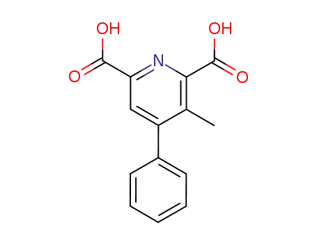 3-Methyl-4-phenyl-pyridine-2,6-dicarboxylic acid