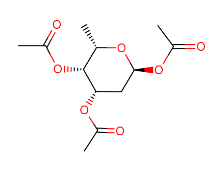 a-L-lyxo-Hexopyranose,2,6-dideoxy-, triacetate (9CI) cas  33985-27-2