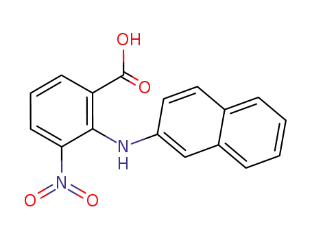 N-(2-naphthyl)-3-nitroanthranilic acid