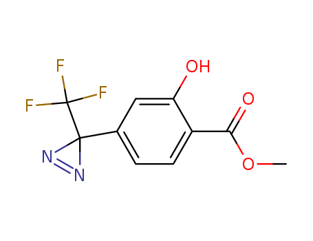 2-HYDROXY-4-[3-(TRIFLUOROMETHYL)-3H-DIAZIRIN-3-YL]BENZOIC ACID METHYL ESTER
