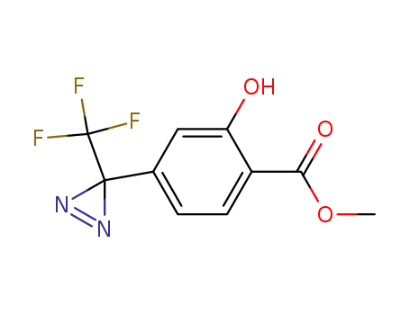 2-HYDROXY-4-[3-(TRIFLUOROMETHYL)-3H-DIAZIRIN-3-YL]벤조산, 메틸 에스테르