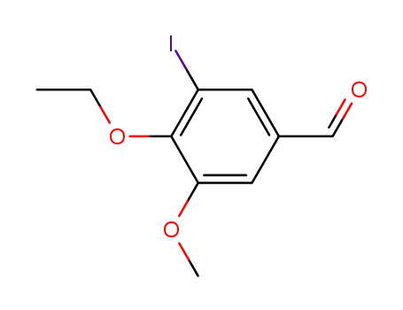 4-Ethoxy-3-iodo-5-methoxybenzaldehyde