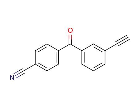 4-(3-Ethynylbenzoyl)benzonitrile