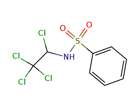 Benzenesulfonamide, N-(1,2,2,2-tetrachloroethyl)-