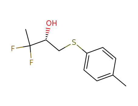2-Butanol, 3,3-difluoro-1-[(4-methylphenyl)thio]-, (S)-