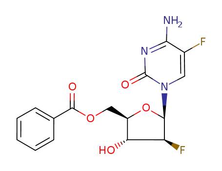 1-(5-O-benzoyl-2-deoxy-fluoro-β-D-arabinofuranosyl)-5-fluorocytosine