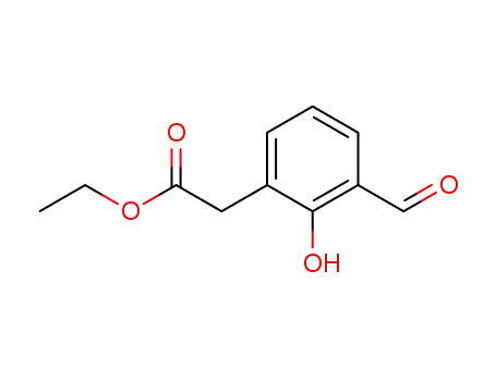 ethyl 3-formyl-2-hydroxyphenylacetate