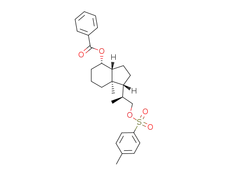 de-A,B-8β-(benzoyloxy)-23,24-dinor-22-(tosyloxy)cholane