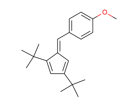 1-[(E)-(2,4-di-tert-butyl-2,4-cyclopentadien-1-ylidene)methyl]-4-methoxybenzene