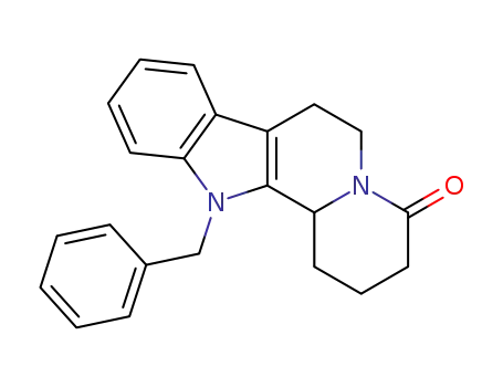 12-benzyl-2,3,6,7,12,12b-hexahydro-1H-indolo[2,3-a]quinolizine-4-one