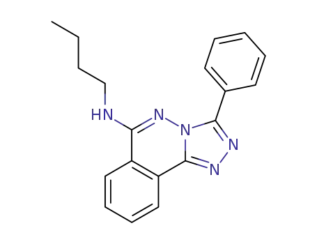 Molecular Structure of 113628-67-4 (N-butyl-3-phenyl[1,2,4]triazolo[3,4-a]phthalazin-6-amine)