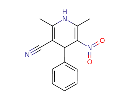 2,6-dimethyl-5-nitro-4-phenyl-1,4-dihydro-pyridine-3-carbonitrile