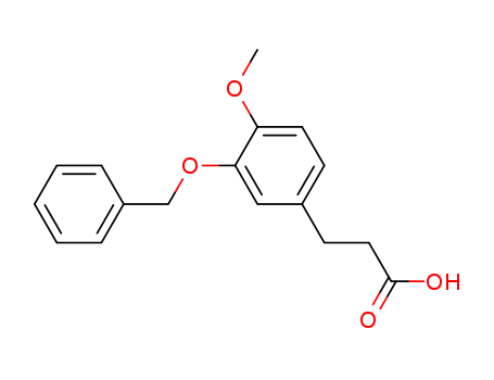 3-(3-Benzyloxy-4-Methoxyphenyl)propionic acid, 96%(36418-96-9)