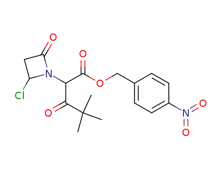 p-Nitrobenzyl 2-(4-chloro-2-oxo-1-azetidinyl)-4,4-dimethyl-3-oxopentanoate