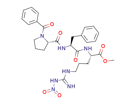 N-benzoyl-L-prolyl-L-phenylalanyl-N<sup>ω</sup>-nitro-L-arginine methyl ester
