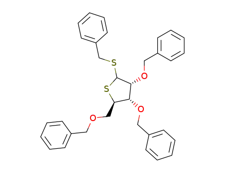 benzyl 2,3,5-tri-O-benzyl-1,4-dithio-D-ribofuranoside