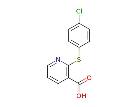 2-[(4-chlorophenyl)thio]nicotinic acid