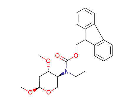 methyl 2,4-dideoxy-4-<ethyl<(9H-fluoren-9-ylmethoxy)carbonyl>amino>-3-O-methyl-α-L-threo-pentopyranoside