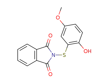 2-[(2-Hydroxy-5-methoxyphenyl)thio]-1H-isoindole-1,3(2H)-dione