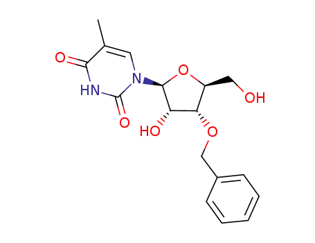 1-(3'-O-benzyl-β-L-ribofuranosyl)thymine