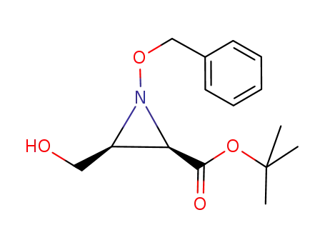 1-benzyloxy-3-(S)-hydroxymethylaziridine-2-(R)-carboxylic acid tert-butyl ester