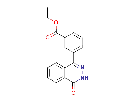 3-(4-Oxo-3,4-dihydro-phthalazin-1-yl)-benzoic acid ethyl ester