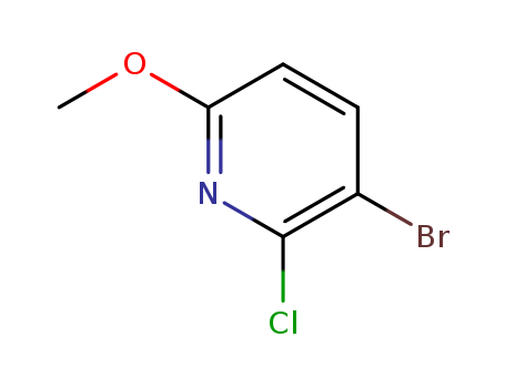 3-Bromo-2-chloro-6-methoxypyridine