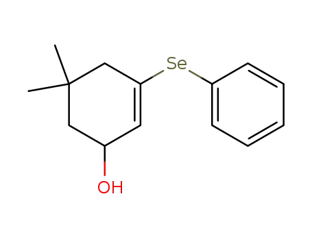 5,5-Dimethyl-3-(phenylselanyl)cyclohex-2-en-1-ol