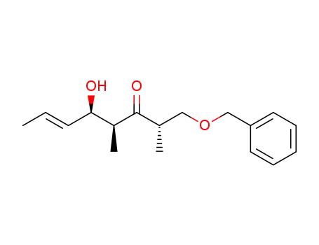 (2S,4S,5R,6E)-1-(benzyloxy)-5-hydroxy-2,4-dimethyl-6-octen-3-one