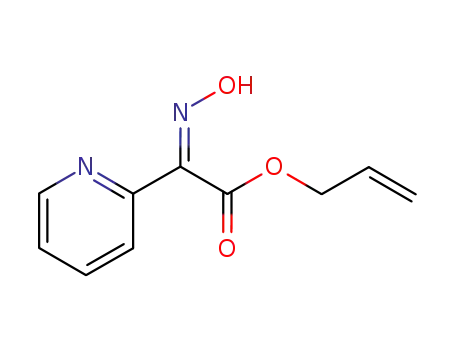 Molecular Structure of 355023-73-3 (allyl α-syn-oximino-α-(2-pyridyl)acetate)