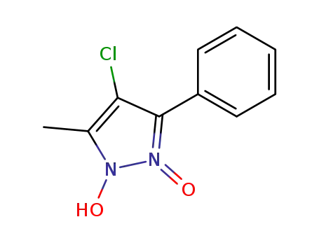 4-Chloro-5-methyl-2-oxy-3-phenyl-pyrazol-1-ol