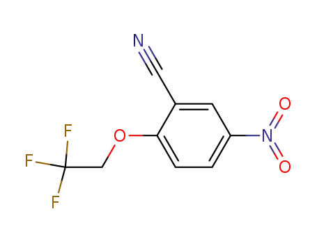 5-Nitro-2-(2,2,2-trifluoroethoxy)benzonitrile