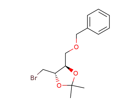 (4S,5R)-5-benzyloxymethyl-4-bromomethyl-2,2-dimethyl-1,3-dioxolane