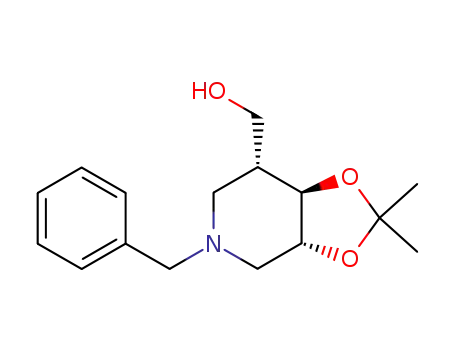 [(3aR,7R,7aR)-5-Benzyl-2,2-dimethylhexahydro[1,3]dioxolo[4,5-c]pyridin-7-yl]methanol