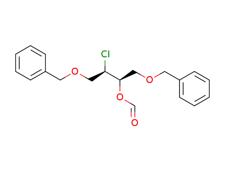 1,4-bis-O-(benzyloxy)-2-chloro-2-deoxy-D-erythritol formate