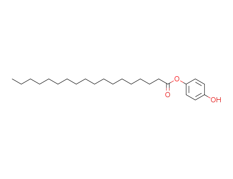 Molecular Structure of 83791-09-7 (Octadecanoic acid, 4-hydroxyphenyl ester)