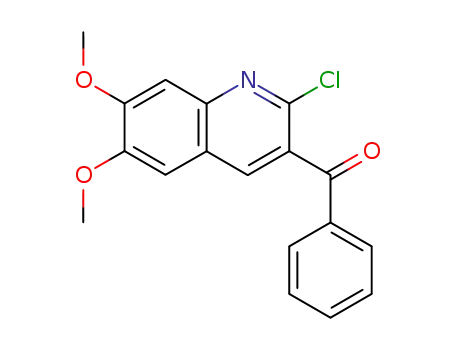 Methanone, (2-chloro-6,7-dimethoxy-3-quinolinyl)phenyl-