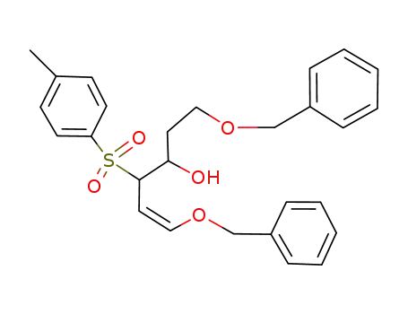 5-Hexen-3-ol, 4-[(4-methylphenyl)sulfonyl]-1,6-bis(phenylmethoxy)-, (Z)-